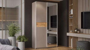 Серия шкафов-купе «Оскар Скания» Ручка белая, Кашемир, Дуб тортугга в Тюмени - mebel-tymen.ru | фото