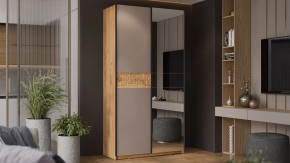 Серия шкафов-купе «Оскар Скания» Ручка черная, Дуб Крафт золотой, Кашемир, Дуб тортугга в Тюмени - mebel-tymen.ru | фото