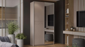 Серия шкафов-купе «Оскар Скания» Ручка серебро, Кашемир, Кашемир сатин в Тюмени - mebel-tymen.ru | фото