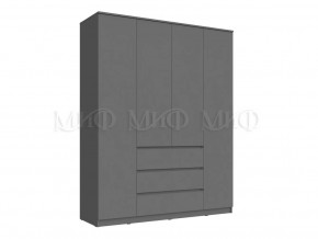 Шкаф 1600 Челси Графит в Тюмени - mebel-tymen.ru | фото