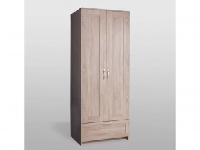 Шкаф 2 двери и 1 ящик Сириус 78х59х220 Дуб Сонома в Тюмени - mebel-tymen.ru | фото