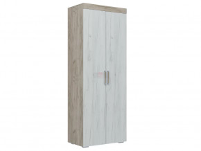 Шкаф 2-х дверный для одежды "Ольга 19" Дуб крафт серый/Дуб крафт белый в Тюмени - mebel-tymen.ru | фото