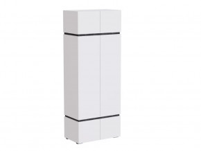 Шкаф 2-х ств. МС Аркон Белый/Бетон Темный в Тюмени - mebel-tymen.ru | фото