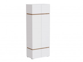 Шкаф 2-х ств. МС Аркон Белый/Дуб Вотан в Тюмени - mebel-tymen.ru | фото