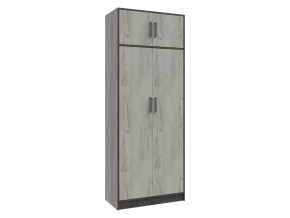 Шкаф 2-х створчатый Диана-4 Секция-3 Ясень анкор/Дуб эльза в Тюмени - mebel-tymen.ru | фото