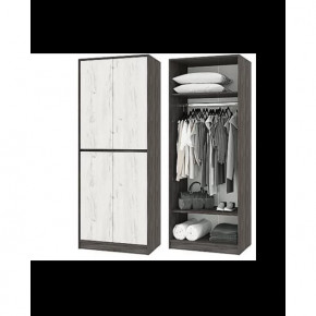 Шкаф 2-х створчатый Милана Секция-3 Ясень анкор/Дуб эльза в Тюмени - mebel-tymen.ru | фото