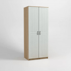 Шкаф 2-х створчатый Оливия Дуб Сонома/Белое дерево в Тюмени - mebel-tymen.ru | фото