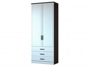 Шкаф 2-х створчатый с ящиками Венеция-1 Секция-9 Дуб сонома/Белое дерево в Тюмени - mebel-tymen.ru | фото