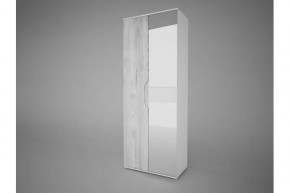 Шкаф 2-х створчатый "Сорренто" с ЛДСП створкой и зеркалом в Тюмени - mebel-tymen.ru | фото