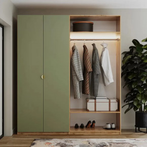 Шкаф 2000 Олива шагрень Фаска в Тюмени - mebel-tymen.ru | фото