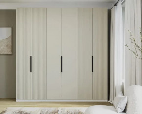 Шкаф 2250 Капучино нубук Аква в Тюмени - mebel-tymen.ru | фото