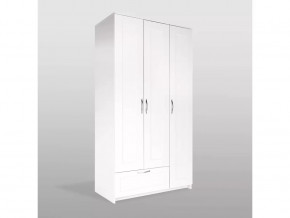 Шкаф 3 двери и 1 ящик Сириус 117х59х220 белый в Тюмени - mebel-tymen.ru | фото