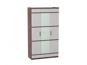 Шкаф 3-х дверный для одежды и белья "Ольга 13" Анкор темный/Анкор светлый в Тюмени - mebel-tymen.ru | фото