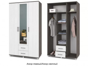 Шкаф 3-х дверный Е34 Серия Ева в Тюмени - mebel-tymen.ru | фото