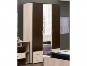 Шкаф 3-х дверный с 4-мя ящиками и зеркалом Венеция 10 в Тюмени - mebel-tymen.ru | фото