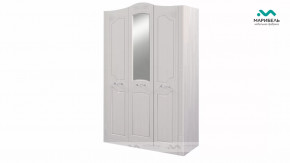 Шкаф 3-х створчатый для платья и белья "Ева-10" Туя светлая/Дуб беленый в Тюмени - mebel-tymen.ru | фото