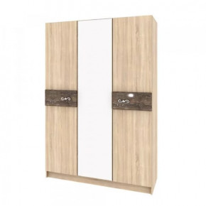 Шкаф 3-х створчатый Мадлен Дуб сонома в Тюмени - mebel-tymen.ru | фото