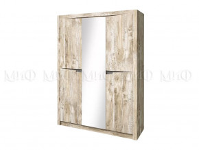 Шкаф 3-х створчатый Ривьера Дуб Юкон, Бетон темный в Тюмени - mebel-tymen.ru | фото