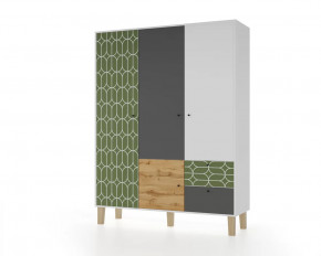 Шкаф 3-х створчатый "Story" (Овалы) в Тюмени - mebel-tymen.ru | фото