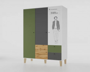 Шкаф 3-х створчатый "Story" (Пушкин) в Тюмени - mebel-tymen.ru | фото