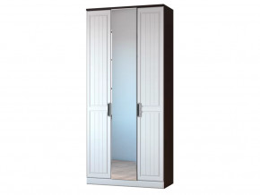 Шкаф 3-х створчатый Венеция-1 Секция-8 Венге/Белое дерево в Тюмени - mebel-tymen.ru | фото