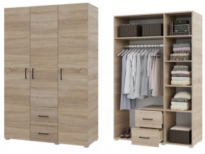 Шкаф 3 створчатый с ящиками Victor Сонома в Тюмени - mebel-tymen.ru | фото