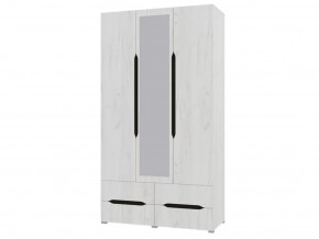 Шкаф 3х створчатый с ящиками Вега с зеркалом в Тюмени - mebel-tymen.ru | фото