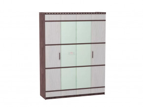 Шкаф 4-х дверный для одежды и белья "Ольга 13" Анкор темный/Анкор светлый в Тюмени - mebel-tymen.ru | фото