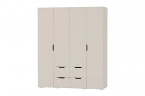 Шкаф 4-х дверный с 4мя ящ. (ш1799*г569*в2164мм), ЛДСП Кашемир Серый в Тюмени - mebel-tymen.ru | фото