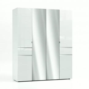 Шкаф 4-х створчатый Милан Белый в Тюмени - mebel-tymen.ru | фото