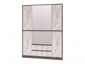 Шкаф 4-х створчатый Милана Секция-22 Ясень анкор/Дуб эльза в Тюмени - mebel-tymen.ru | фото