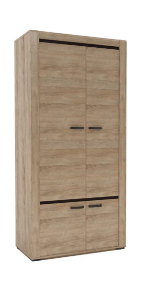 Шкаф Бьянка Секция-2 Дуб баррик в Тюмени - mebel-tymen.ru | фото