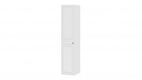 Шкаф для белья «Пандора» (левый) Белый снег, Белый матовый в Тюмени - mebel-tymen.ru | фото