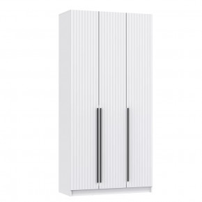 Шкаф для одежды 67.08 Брандо 3-х дверный МДФ Белый (h2500) в Тюмени - mebel-tymen.ru | фото