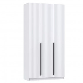 Шкаф для одежды 67.12 Брандо 3-х дверный МДФ Белый (h2400) в Тюмени - mebel-tymen.ru | фото