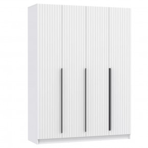 Шкаф для одежды 67.16 Брандо 4-х дверный МДФ Белый (h2150) в Тюмени - mebel-tymen.ru | фото