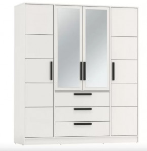 Шкаф для одежды 84.07 Диана (4-х дв.) с зеркалом в Тюмени - mebel-tymen.ru | фото