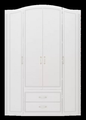 Шкаф для одежды четырехдверный без зеркала «Виктория» №2 в Тюмени - mebel-tymen.ru | фото