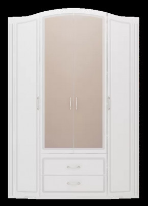 Шкаф для одежды четырехдверный с зеркалом «Виктория» №2 в Тюмени - mebel-tymen.ru | фото