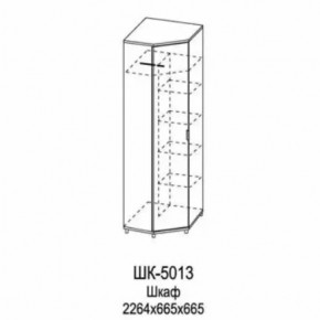 Шкаф для одежды и белья ШК-5013 Грейс в Тюмени - mebel-tymen.ru | фото