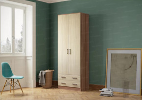 Шкаф "ДУЭТ" ЛДСП Ясень шимо темный/Ясень шимо светлый в Тюмени - mebel-tymen.ru | фото