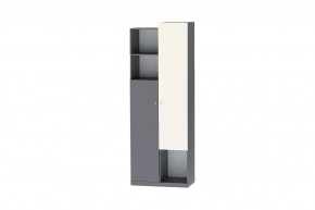 Шкаф Клео Шк-2, 800 мм, графит, миндаль Диал в Тюмени - mebel-tymen.ru | фото