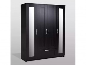 Шкаф комбинированный 4 двери и 1 ящик Сириус Дуб Венге в Тюмени - mebel-tymen.ru | фото