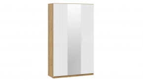 Шкаф комбинированный «Хилтон» Дуб Крафт золотой, Белый матовый в Тюмени - mebel-tymen.ru | фото