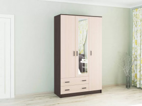 Шкаф комбинированный Лагуна с зеркалом в Тюмени - mebel-tymen.ru | фото