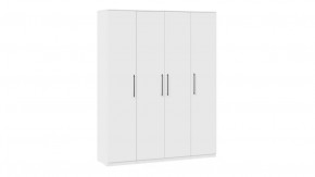 Шкаф комбинированный с 4-мя дверями Агата Белый в Тюмени - mebel-tymen.ru | фото