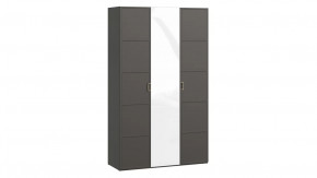 Шкаф комбинированный «Стелла» Серый вулкан, Фон серый в Тюмени - mebel-tymen.ru | фото