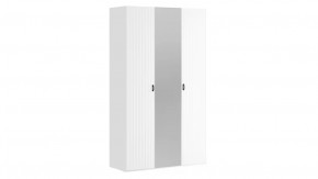 Шкаф комбинированный «Тиффани» Белый Жемчуг, Белый софт в Тюмени - mebel-tymen.ru | фото