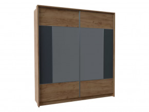 Шкаф-купе 1800 с плитой 22 мм Либерти Дуб крафт золотой/Антрацит в Тюмени - mebel-tymen.ru | фото