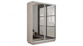 Шкаф-купе 2-х дверный «Румер-2» Ясень шимо светлый, Зеркало в Тюмени - mebel-tymen.ru | фото